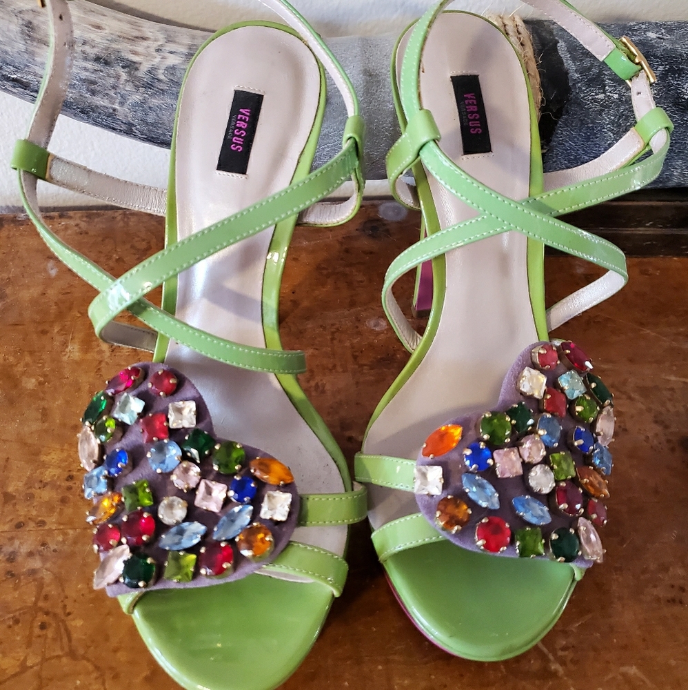 Versace Jeweled Platform